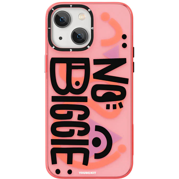 Youngkit Happy Mood Series Case for iPhone 14 Pro Pink