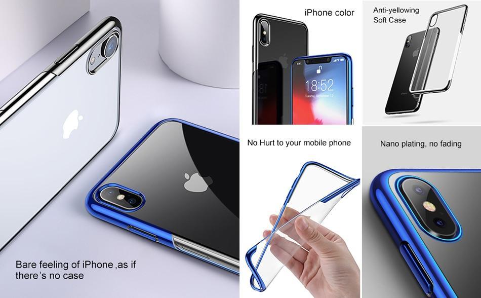 BASEUS Shining Series Soft TPUCase For iPhone Xs Max BASEUS