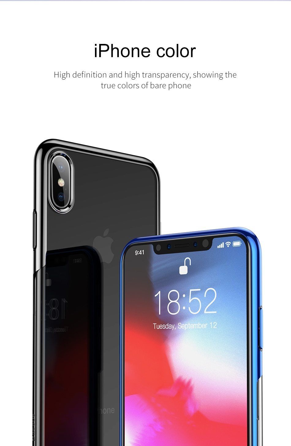BASEUS Shining Series Soft TPUCase For iPhone Xs Max BASEUS