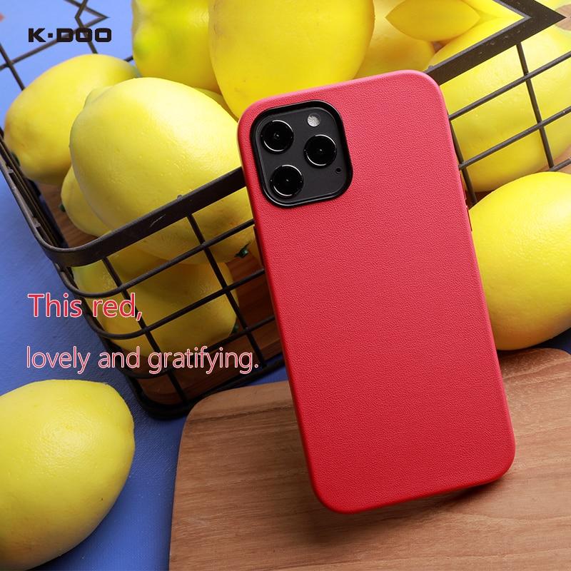 Noble Collection PU Leather case for iPhone12/12 Pro K-DOO