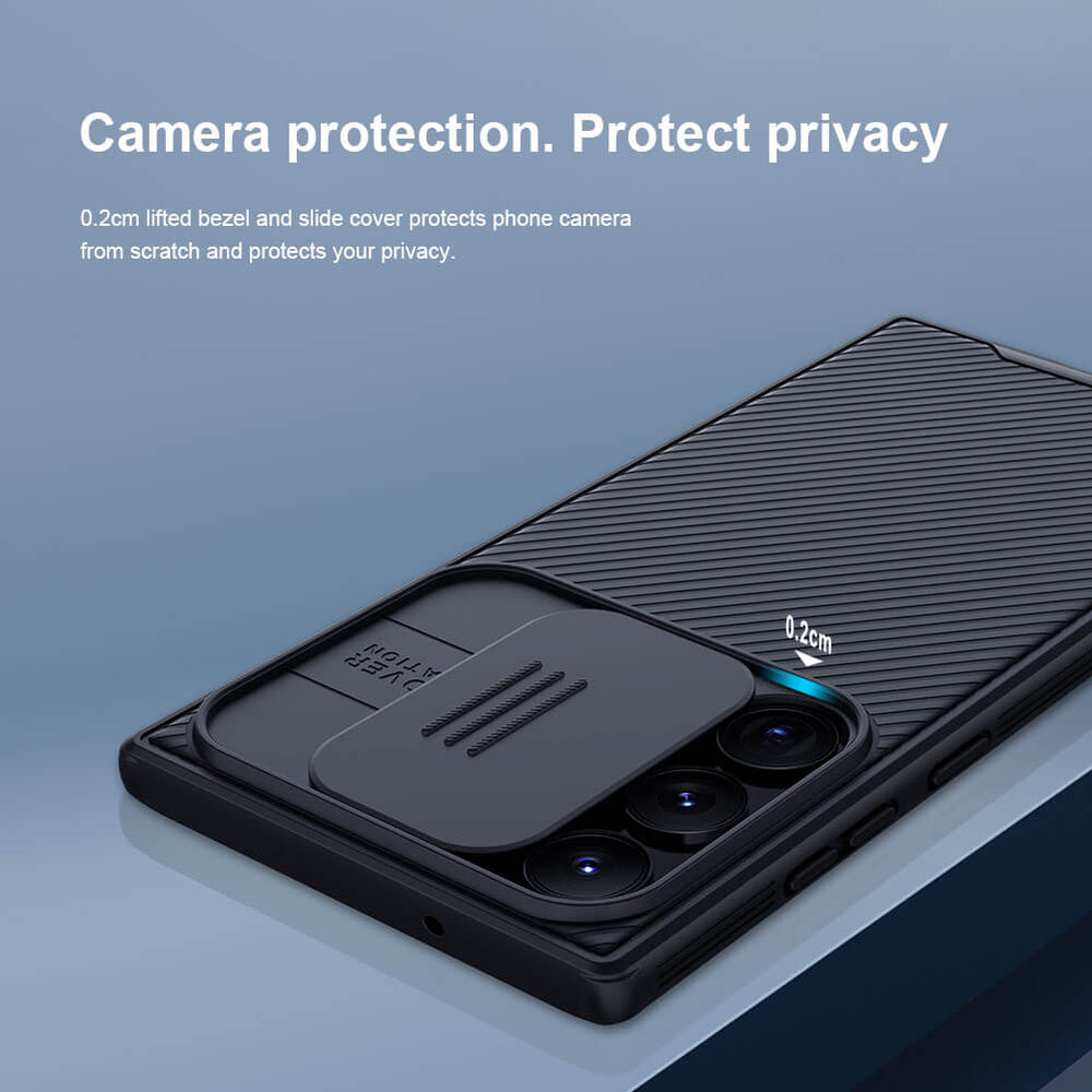 Nillkin CamShield Pro cover case for Samsung Galaxy S23 Ultra Black