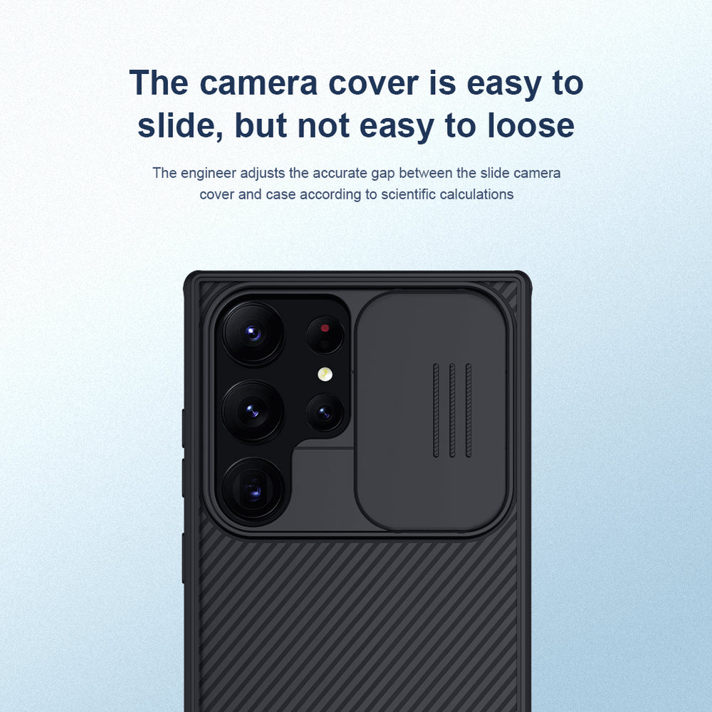 Nillkin CamShield Pro cover case for Samsung Galaxy S23 Ultra Black