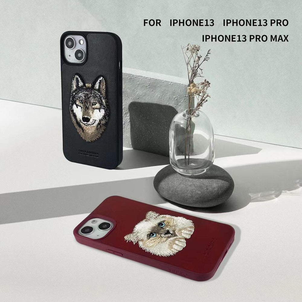 Santa Barbara Polo & Racquet Club Savanna Series Embroidery Case for iPhone 13 Pro Max casejunction.com