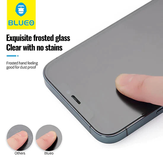 Blueo Anti Glare Matte 2.5 D Tempered Glass for iPhone 15 Pro