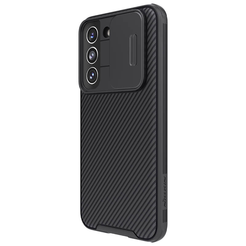 Nillkin CamShield Pro cover case for Samsung Galaxy S22 Black freeshipping - casejunction.com