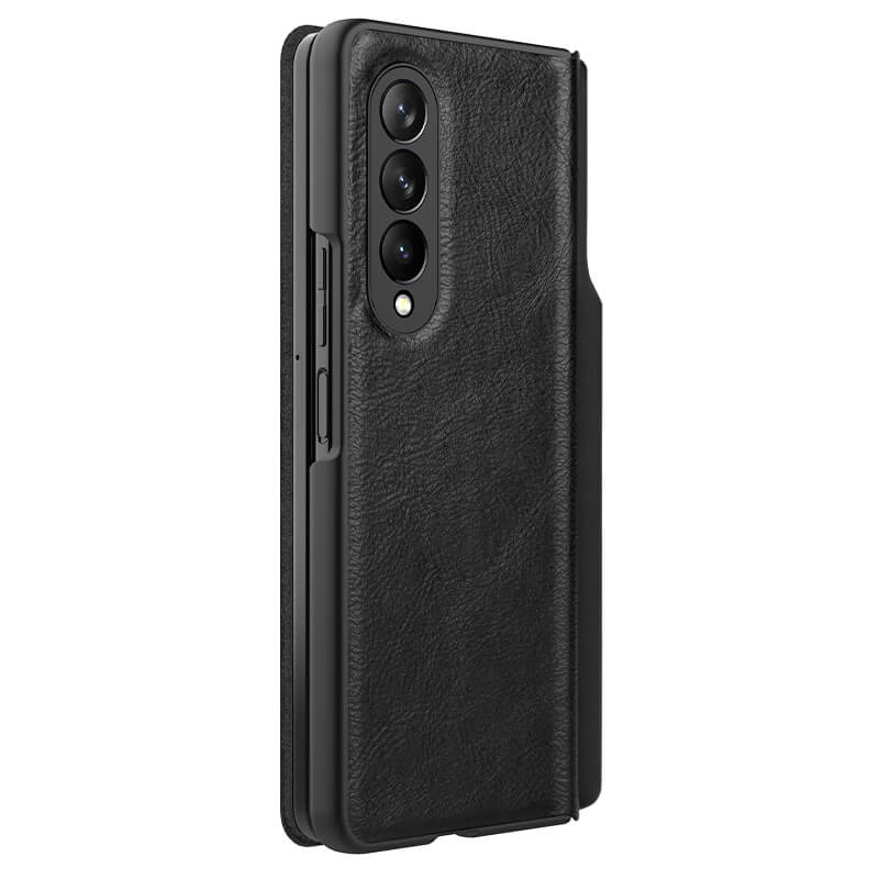 Nillkin Qin Series Leather case for Samsung Galaxy Z Fold3 (Fold 3 5G) freeshipping - casejunction.com
