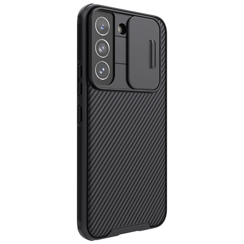 Nillkin CamShield Pro cover case for Samsung Galaxy S22 Black freeshipping - casejunction.com