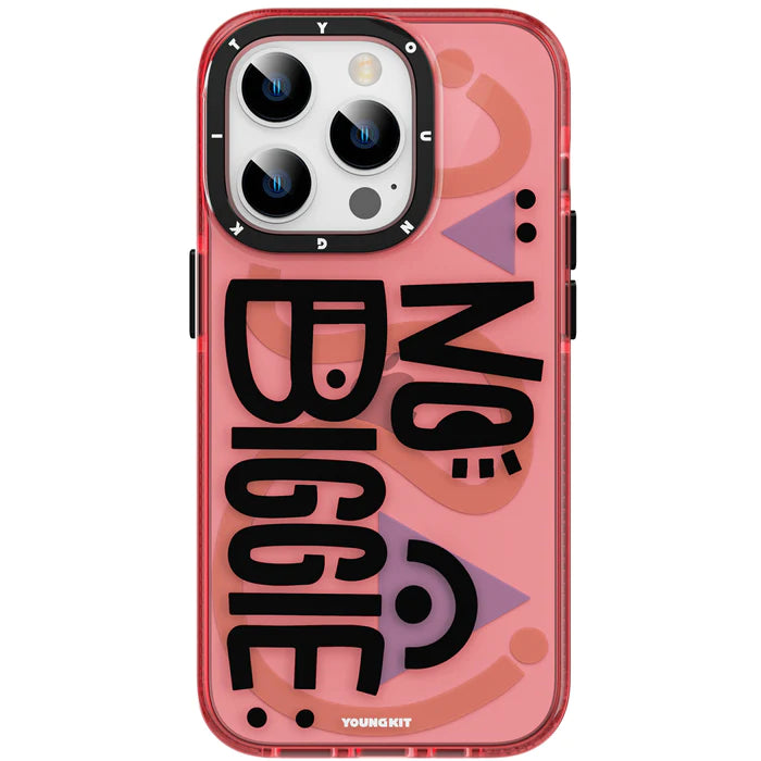 Youngkit Happy Mood Series Case for iPhone 14 Pro Max Pink