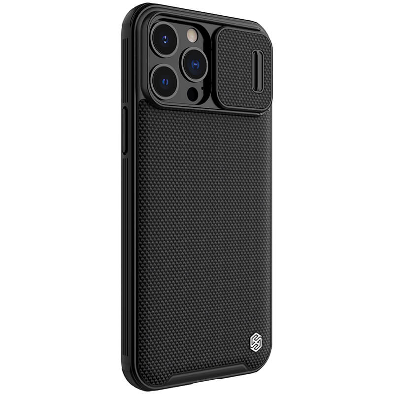 Nillkin Textured Pro case nylon fiber case for Apple iPhone 13 Pro Max Black freeshipping - casejunction.com