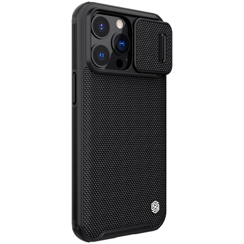 Nillkin Textured Pro case nylon fiber case for Apple iPhone 13 Pro Black freeshipping - casejunction.com