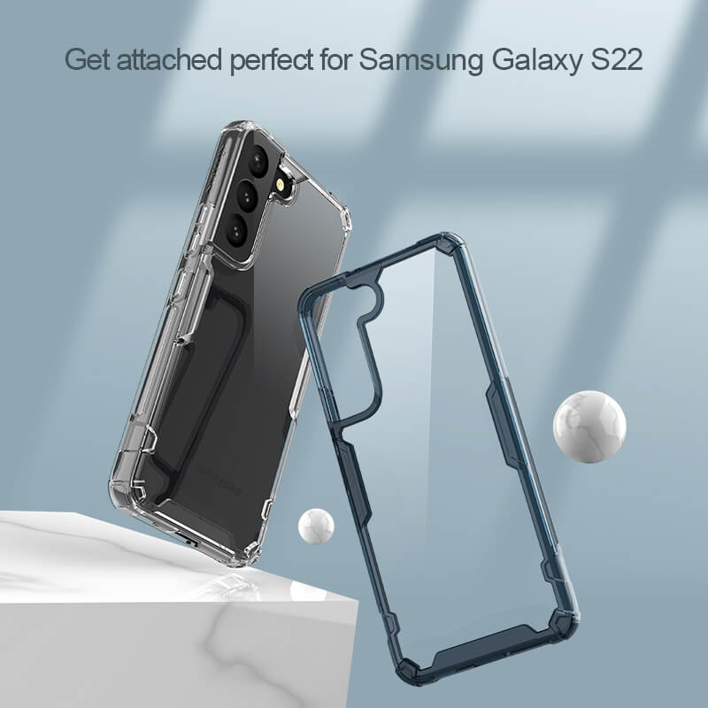Nillkin Nature TPU Pro Series case for Samsung Galaxy S22 Clear freeshipping - casejunction.com