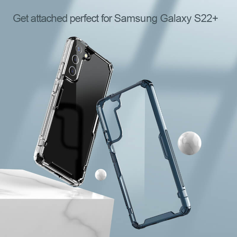 Nillkin Nature TPU Pro Series case for Samsung Galaxy S22 Plus (S22+) Clear freeshipping - casejunction.com