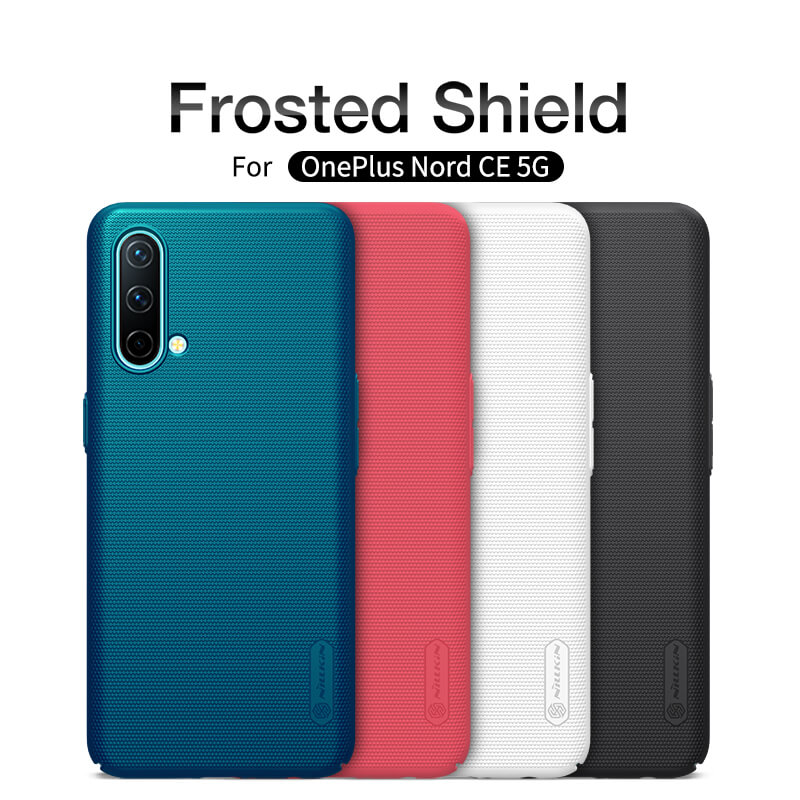 Nillkin Super Frosted Shield Matte cover case for Oneplus Nord CE 5G Black