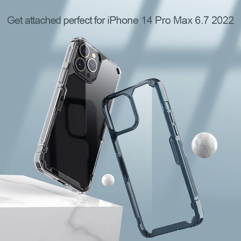 Nillkin Nature TPU Pro Series case for Apple iPhone 14 Pro Max 6.7 (2022) - Clear