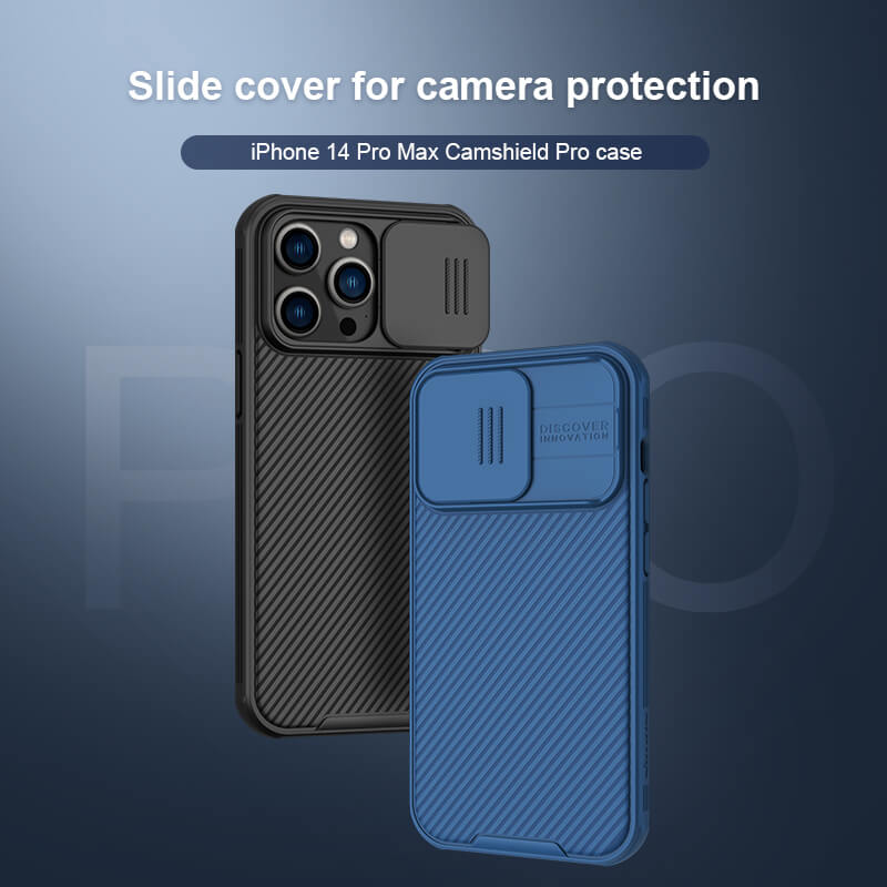 Nillkin CamShield Pro cover case for Apple iPhone 14 Pro Max 6.7 (2022)-Black