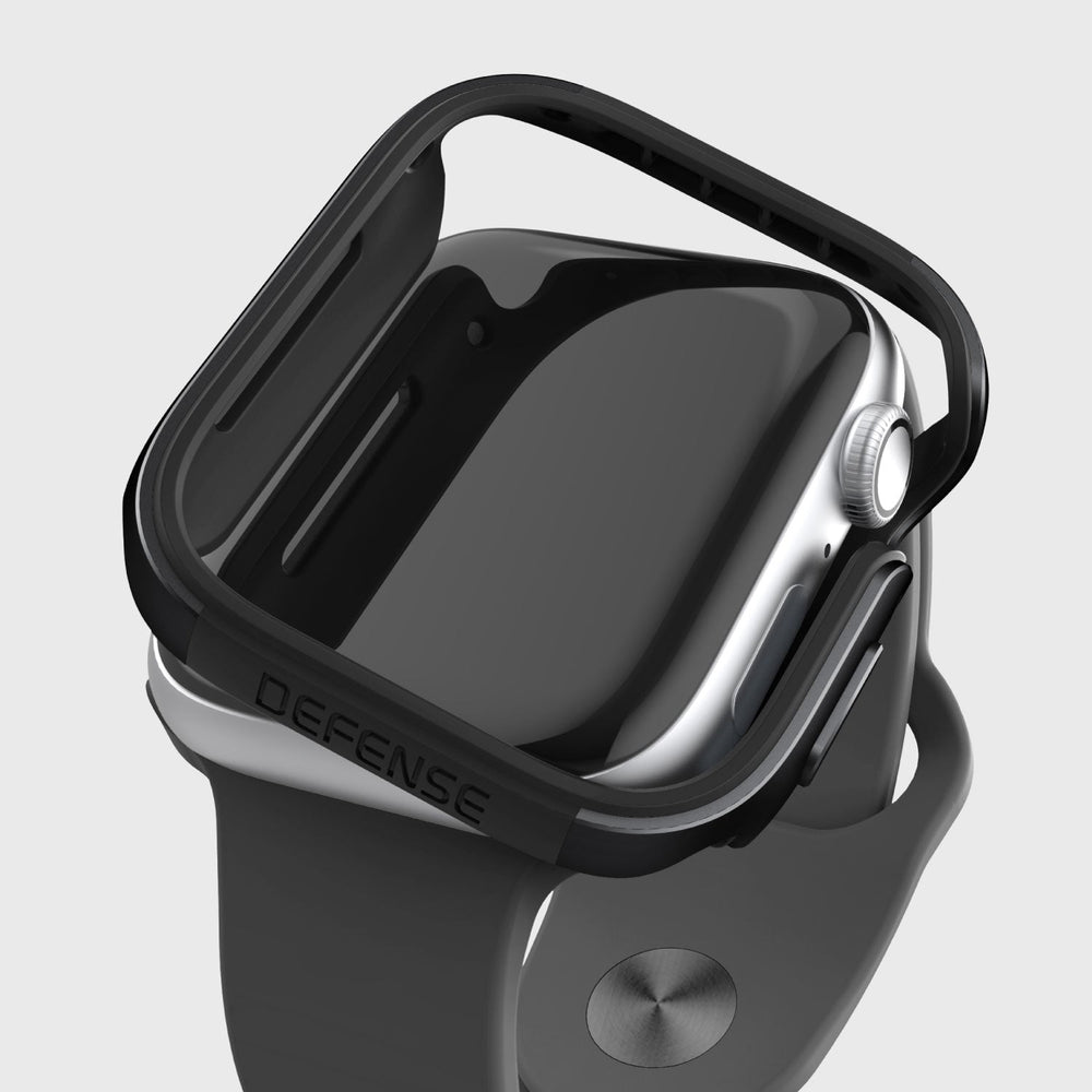 X-Doria Raptic Edge | Apple Watch 44mm case Black freeshipping - casejunction.com