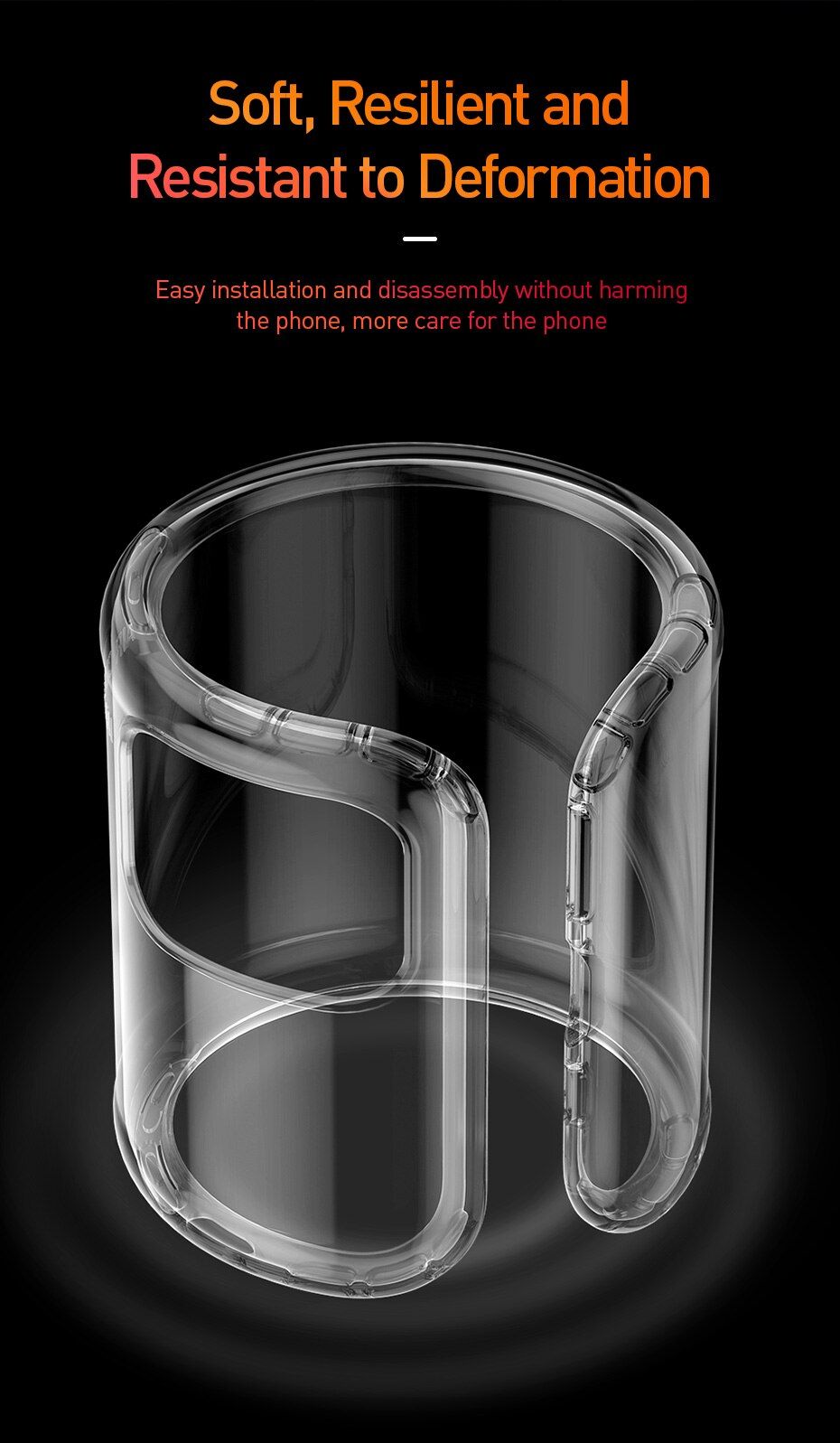 Baseus Air Bag Series Soft TPU Clear case for iPhone 11 Pro Max Baseus