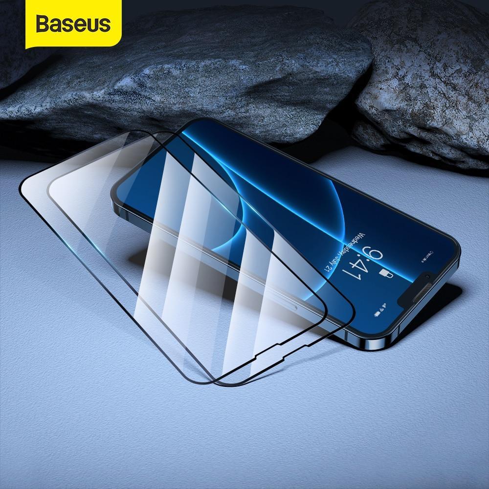 Baseus Premium HD Tempered Glass Film For iPhone 13 Mini (2 Pcs) BASEUS