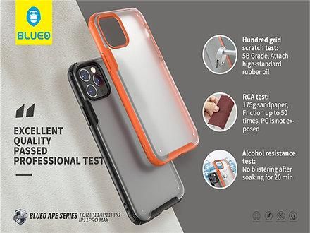 Blueo Ape Series Frosted Matte Case for iPhone 12 / 12 Pro Green blueo