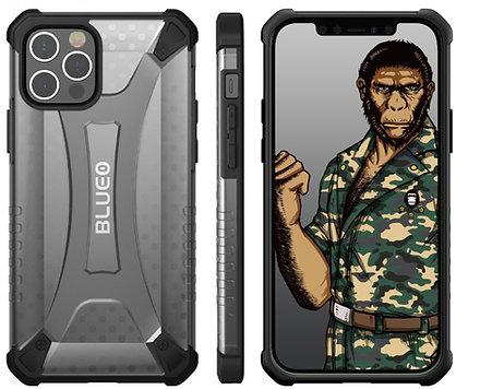 Blueo Armor Series Military Grade Protection Case for iPhone 12 /12 Pro Black blueo