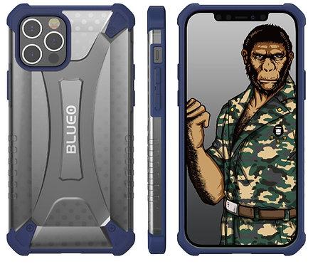 Blueo Armor Series Military Grade Protection Case for iPhone 12 Mini Blue blueo