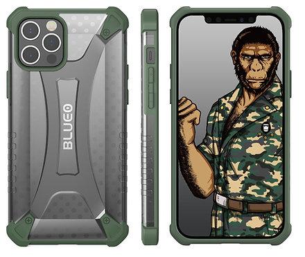 Blueo Armor Series Military Grade Protection Case for iPhone 12 Mini Green blueo