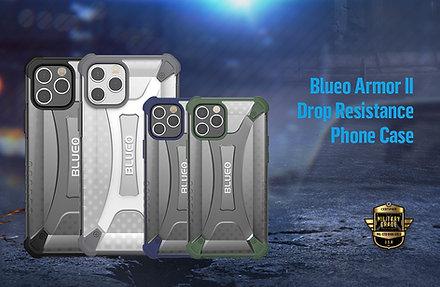 Blueo Armor Series Military Grade Protection Case for iPhone 12 Pro Max Blue blueo