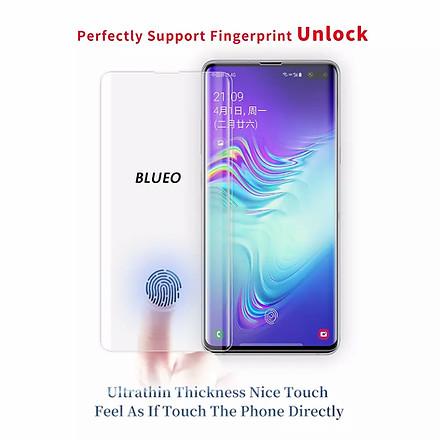 Blueo Full Glue UV Tempered Glass for Galaxy S10 blueo