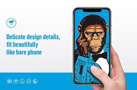 Blueo Kingkong 3D Curved Tempered Glass for iPhone 11 Pro/Xs | Blueo blueo
