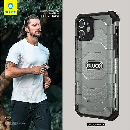 Blueo Military Grade Drop Protection Case for iPhone 12 / 12 Pro Black blueo