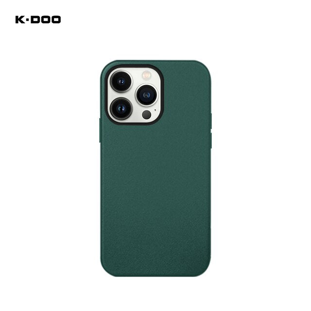 K-Doo Noble Collection PU Leather Case for iPhone 13 Pro