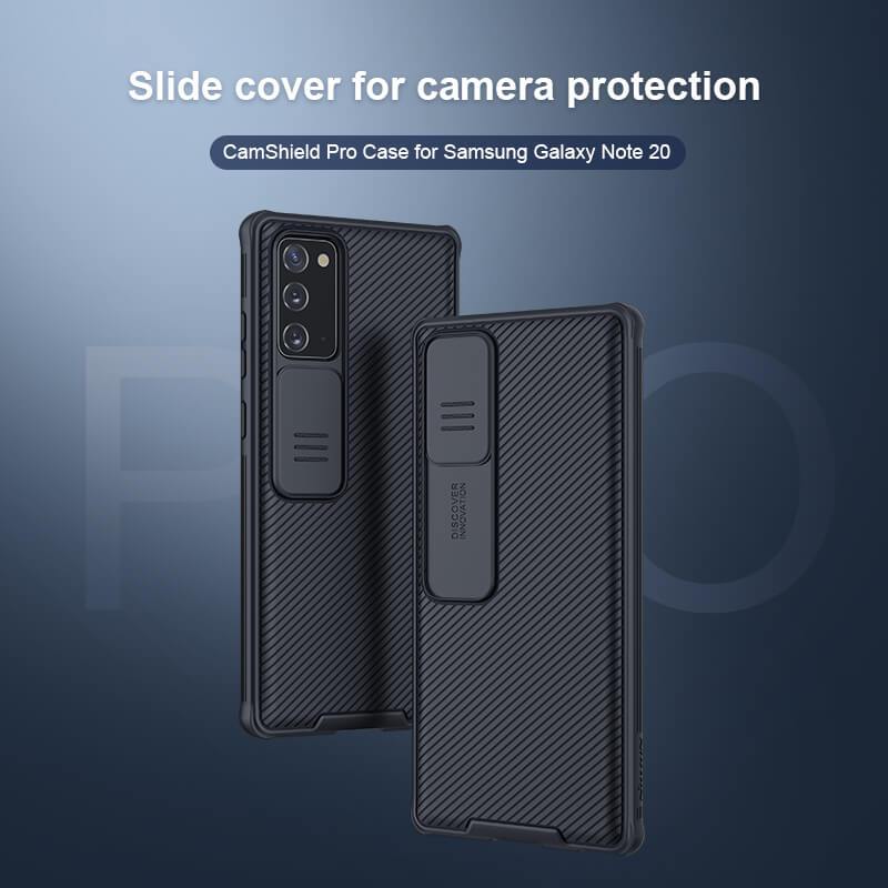 Nillkin CamShield Pro Cover Case for Samsung Galaxy Note 20 Black nillkin