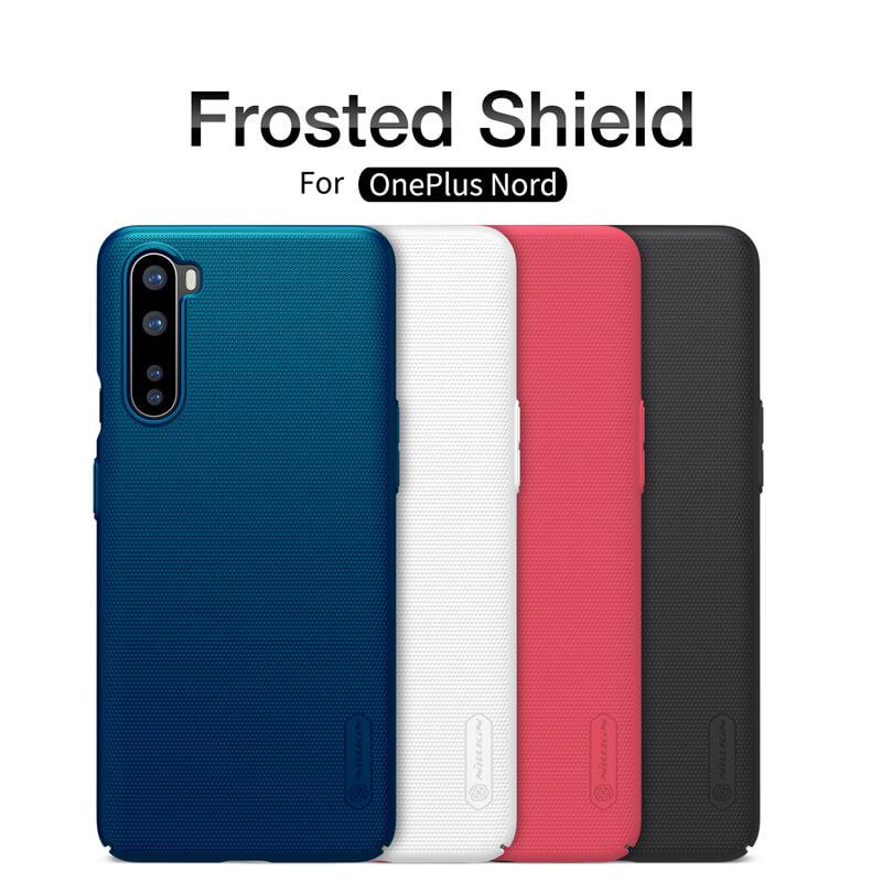 Nillkin Super Frosted Shield Matte cover case for Oneplus Nord Black nillkin