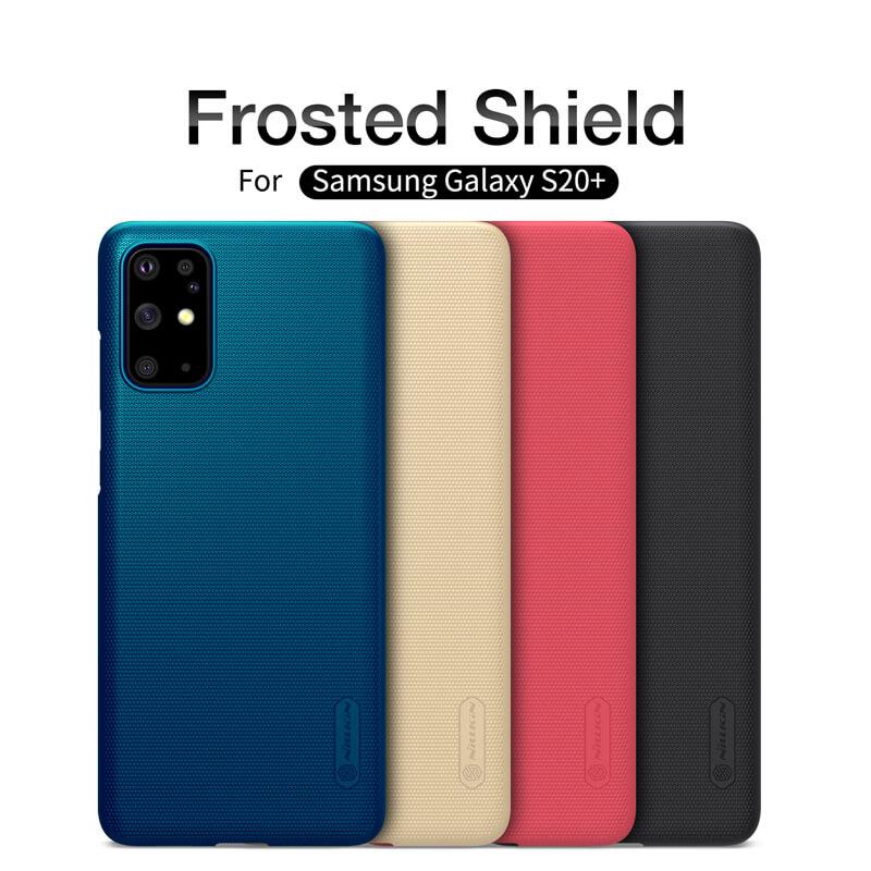 Nillkin Super Frosted Shield Matte cover case for Samsung Galaxy S20 Plus (S20+ 5G) Black nillkin