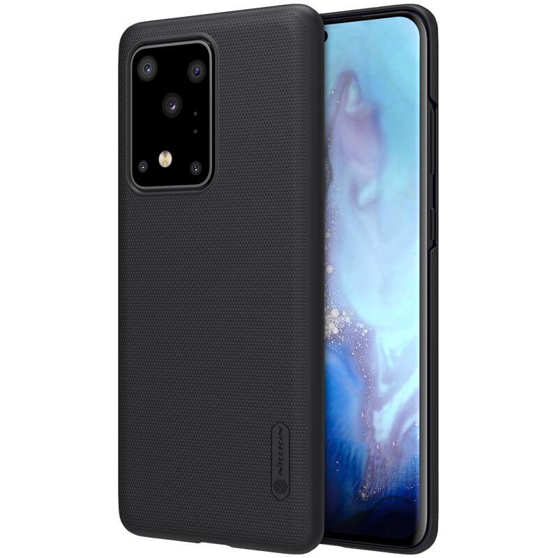 Nillkin Super Frosted Shield Matte cover case for Samsung Galaxy S20 Ultra (S20 Ultra 5G) Black nillkin