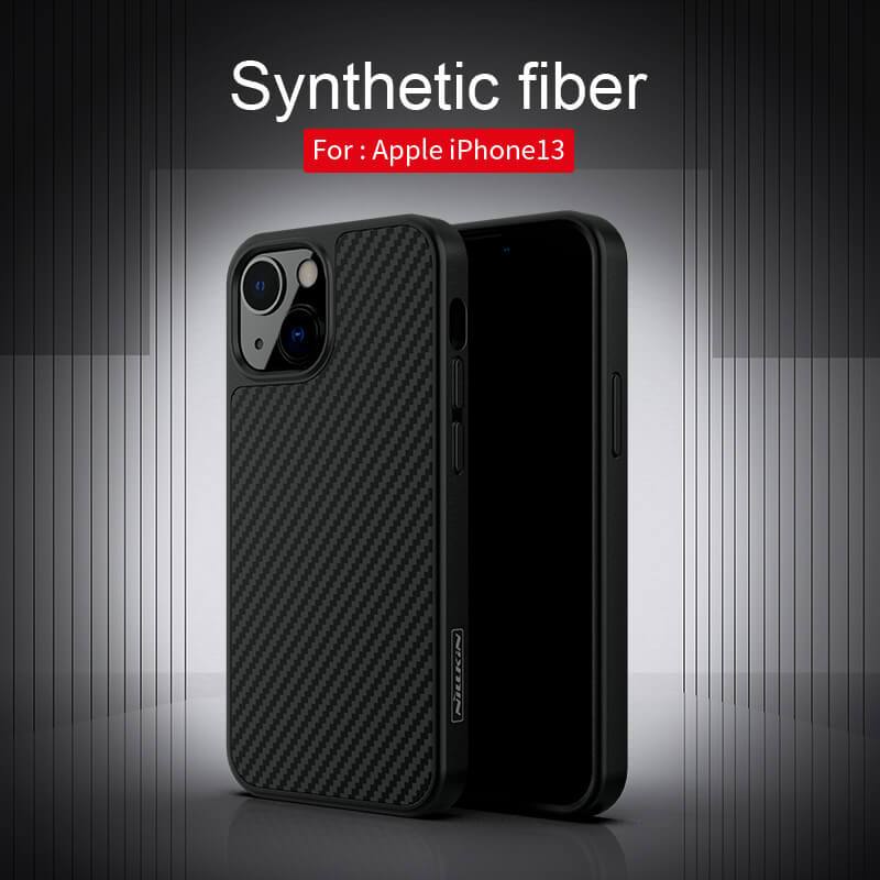 Nillkin Synthetic fiber Series protective case for Apple iPhone 13 Black nillkin