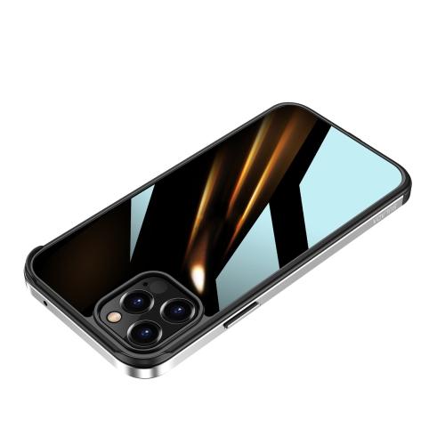 SULADA Shockproof Aviation Aluminum Metal Frame + Nano Glass + TPU Protective Case for iPhone 13 Pro Sulada