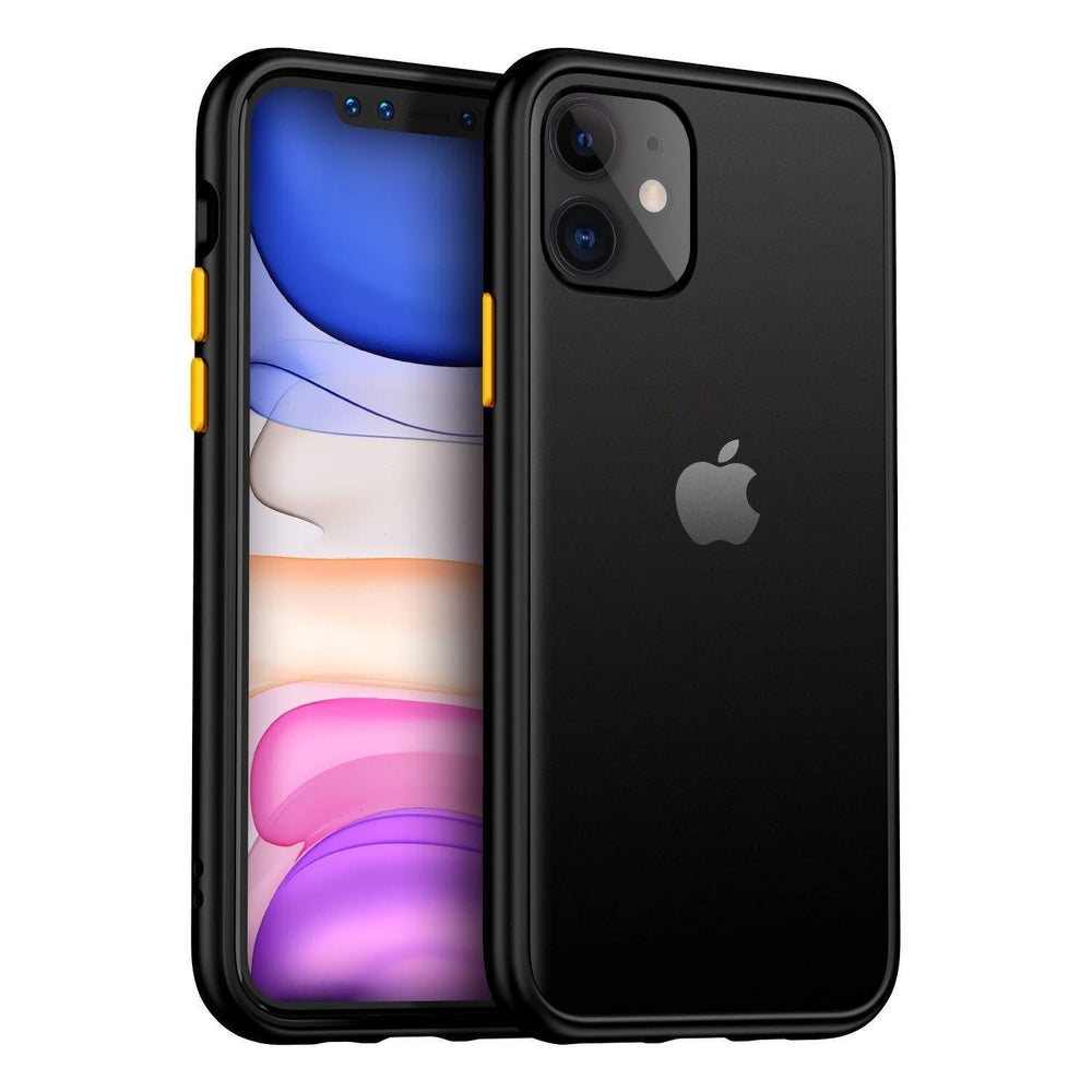 TOTU Frosted Matte Gingle Series Case for iPhone 12 Pro Max Black TOTU