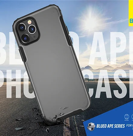 Blueo Ape Series Frosted Matte Case for iPhone 14 Plus Black