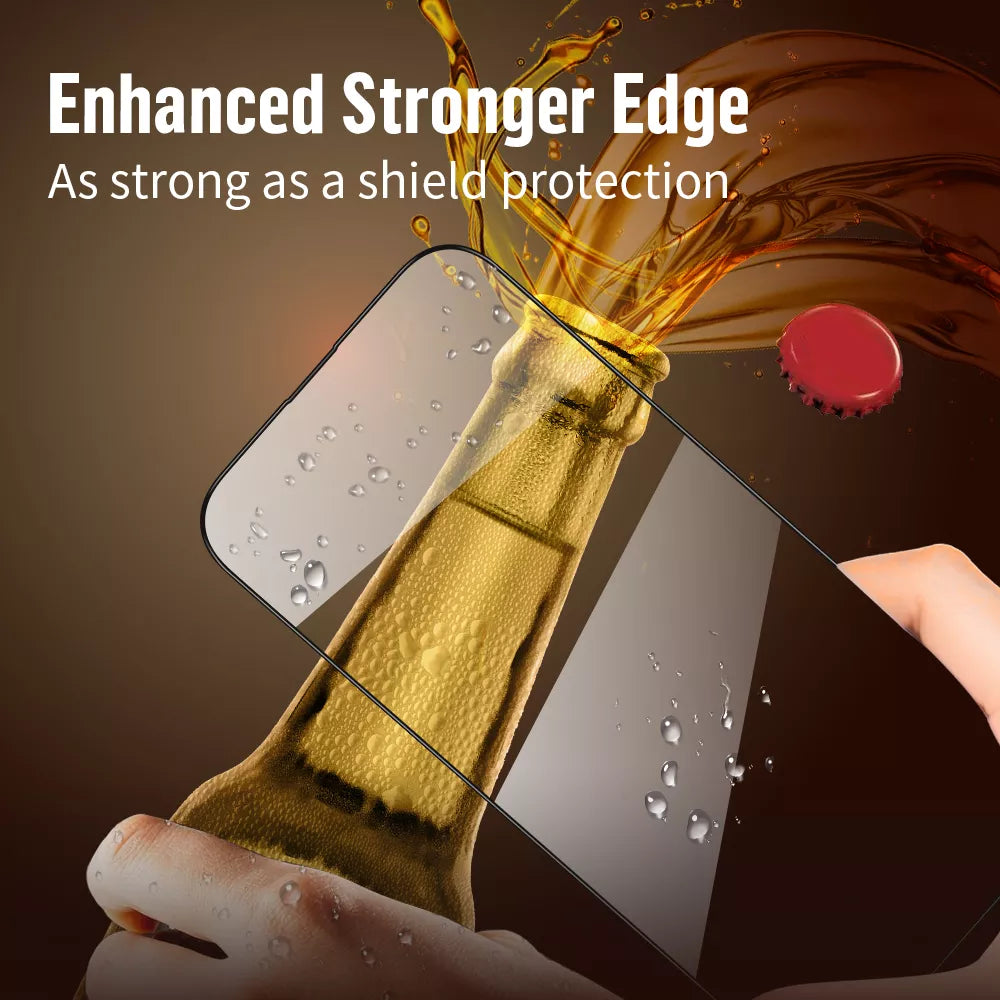 Blueo Anti Static HD 2.5 D Tempered Glass for iPhone 15