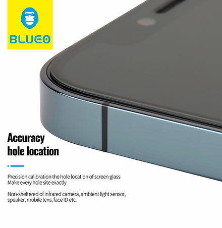 Blueo Corning Glass HD Tempered Glass with Applicator for iPhone 14 Pro Max