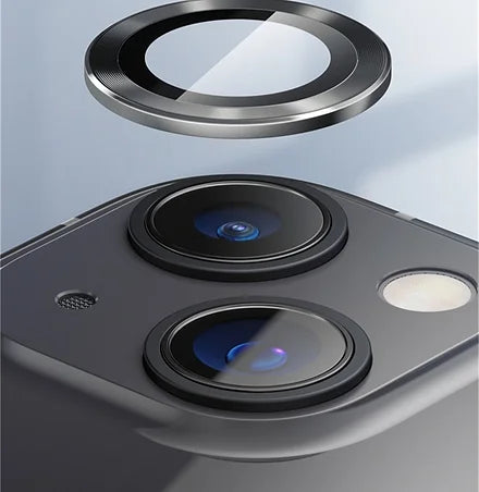 Blueo 9H Acrylic Ring Camera Lens Protector for iPhone 14 Transparent