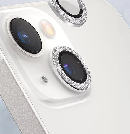 Blueo 9H Acrylic Ring Camera Lens Protector for iPhone 14 Transparent