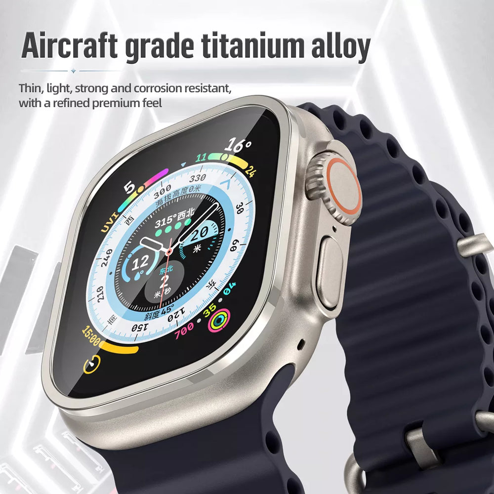 Blueo Titanium Frame for Apple Ultra Watch 49 mm ( Only Frame no Glass)