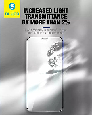 Blueo Corning Glass HD Tempered Glass with Applicator for iPhone 13 Pro Max | Blueo