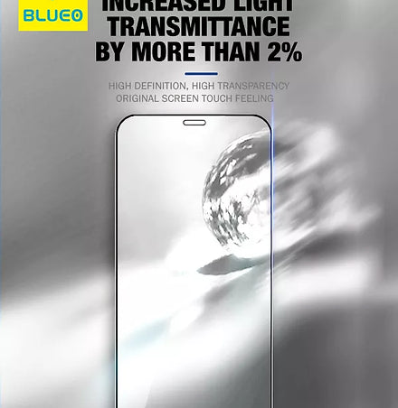 Blueo Corning Glass HD Tempered Glass with Applicator for iPhone 14 Pro Max