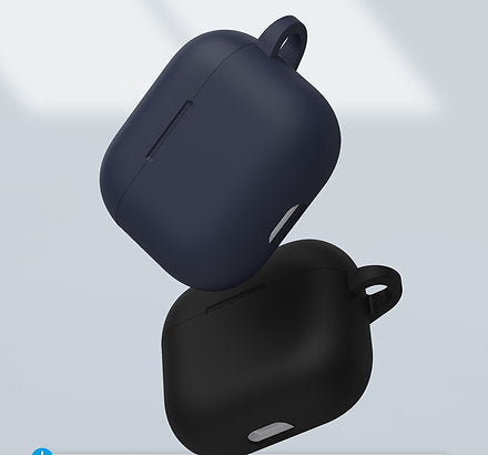 Blueo Liquid Silicone Protective Case Cover with Hook for AirPods 3 | Blueo freeshipping - casejunction.com