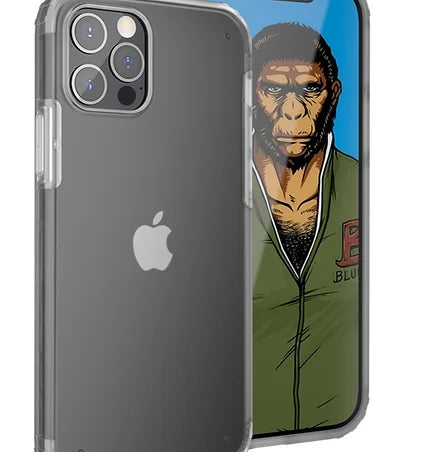 Blueo Ape Series Frosted Matte Case for iPhone 14 Pro Max Black