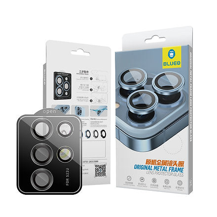 Blueo S22 Ultra Camera Lense Protector 9H Aluminium Ring Silver | Blueo freeshipping - casejunction.com