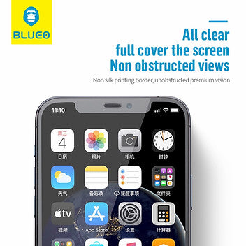 Blueo Dust Proof HD Tempered Glass for iPhone 14 Plus
